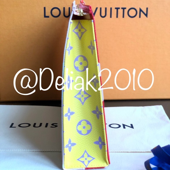 SOLD! Louis Vuitton Toiletry XL Pouch Giant Mono - Picture 4 of 8